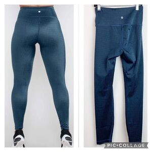 VIMMIA Suzuka core ribbed high waist leggings EUC